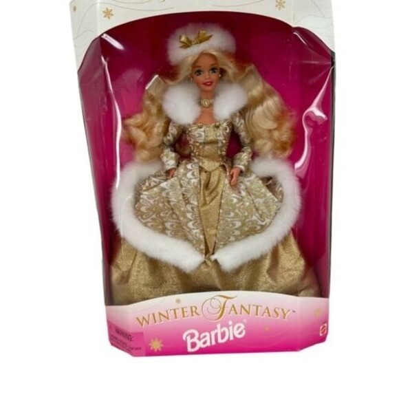 Vintage Winter Fantasy‎ Barbie Doll Special Edition #15334 New 1995 Mattel, Inc.